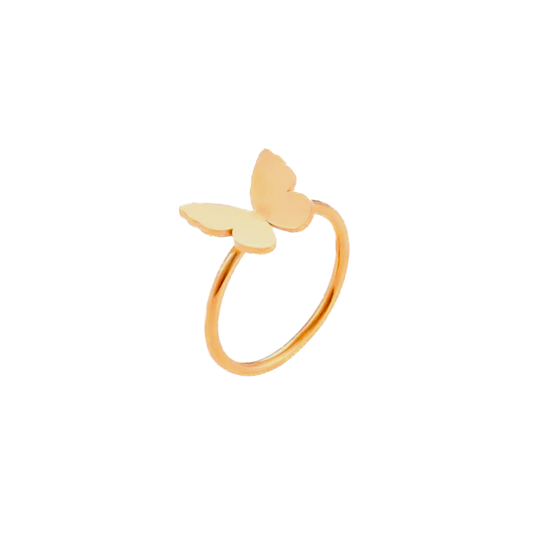 Anillo Golden Butterfly