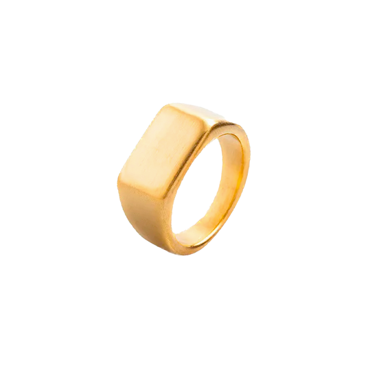 Anillo Rectangular Mate