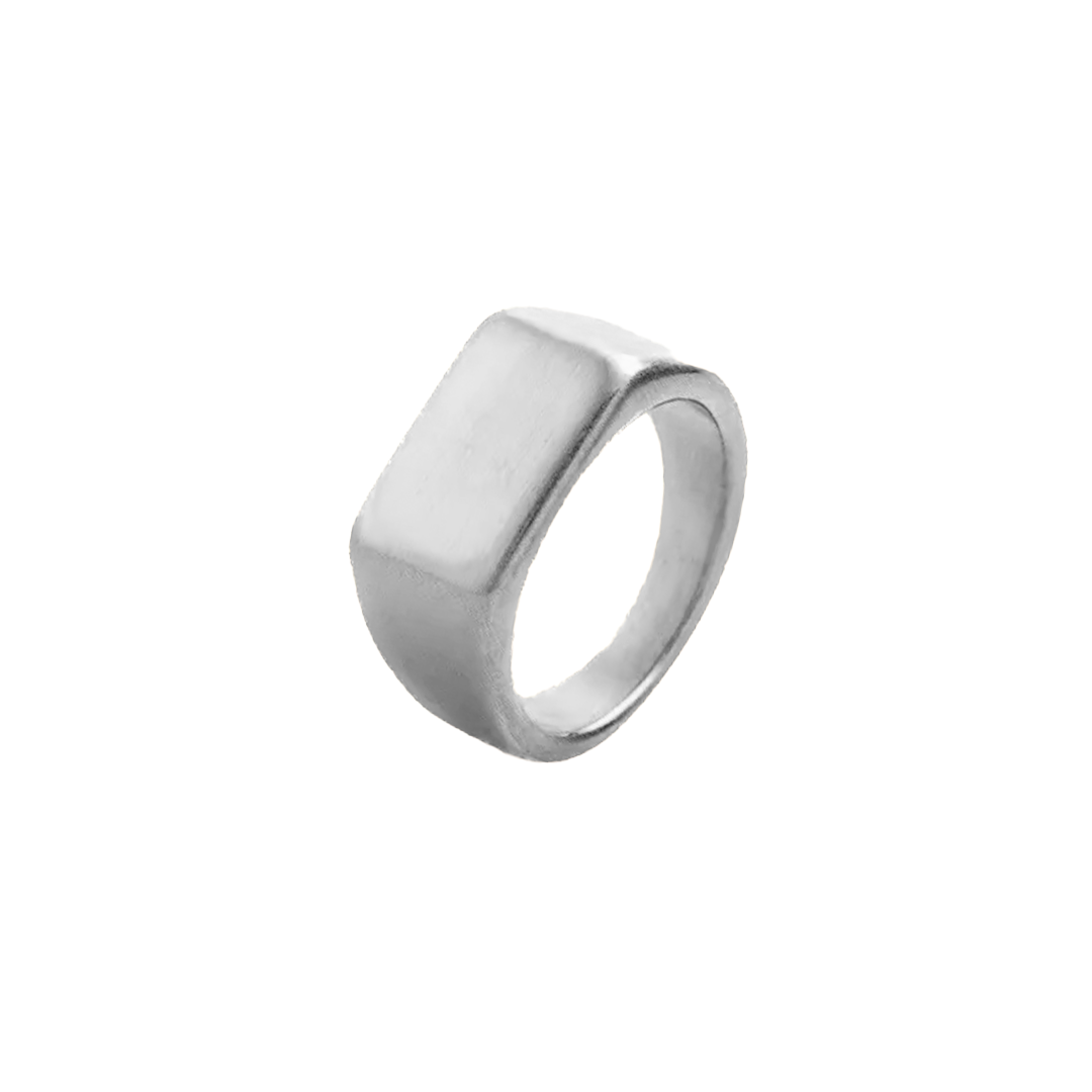 Anillo Rectangular Mate