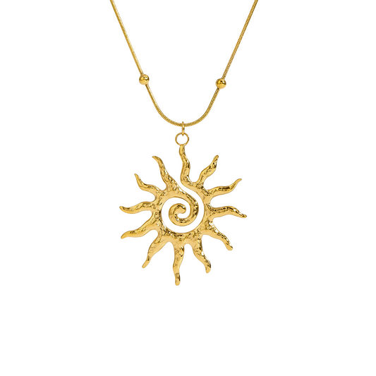 Collar Sol espiral